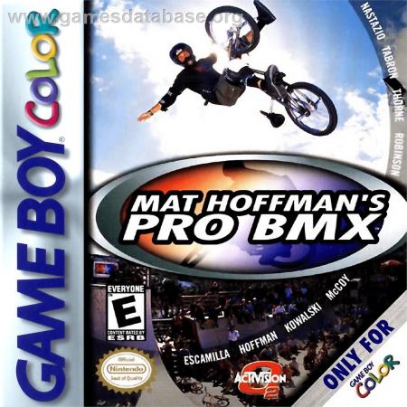 Cover Mat Hoffman's Pro BMX for Game Boy Color